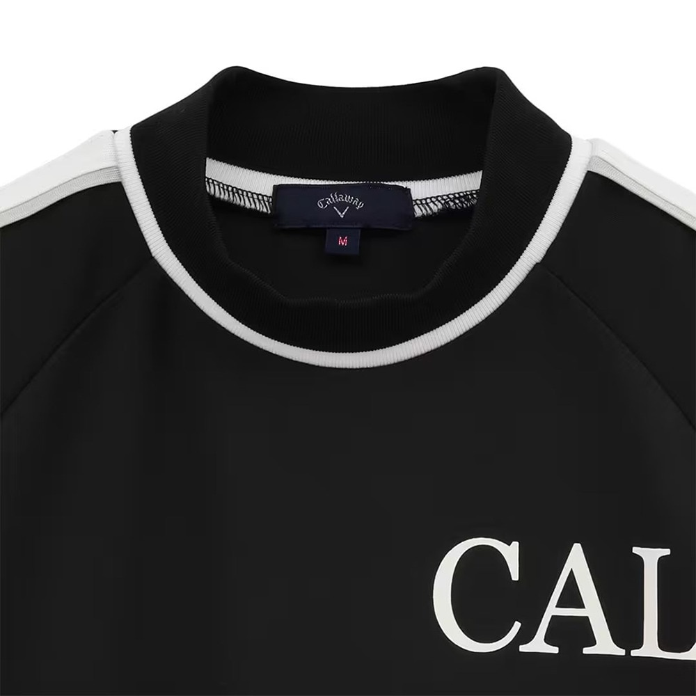 キャロウェイ（CALLAWAY）（レディース）ゴルフウェア 吸汗 速乾 ストレッチスムース半袖モックネックシャツ C23234201-1010