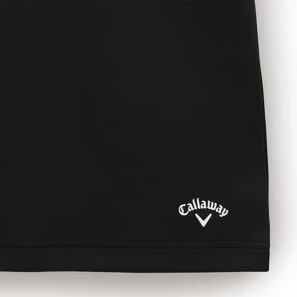 キャロウェイ（CALLAWAY）（レディース）ゴルフウェア 吸汗 速乾 ストレッチスムース半袖モックネックシャツ C23234201-1010