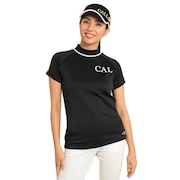 キャロウェイ（CALLAWAY）（レディース）ゴルフウェア 吸汗 速乾 ストレッチスムース半袖モックネックシャツ C23234201-1010