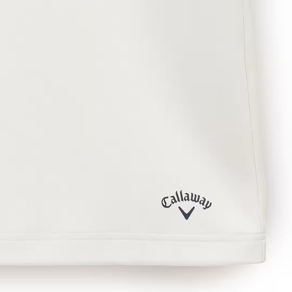 キャロウェイ（CALLAWAY）（レディース）ゴルフウェア 吸汗速乾 抗菌 ストレッチスムース 半袖モックネックシャツ C23234201-1030