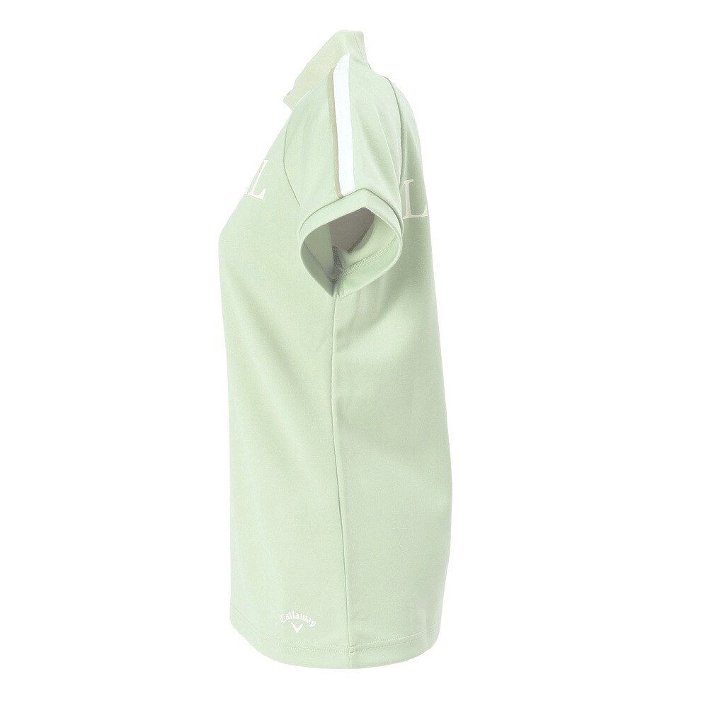 キャロウェイ（CALLAWAY）（レディース）ゴルフウェア 吸汗速乾 抗菌 半袖 モックネックシャツ C23234201-1130