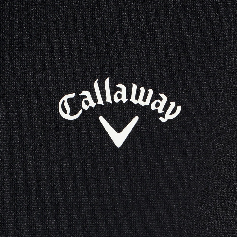 キャロウェイ（CALLAWAY）（レディース）ゴルフウェア 吸汗速乾 抗菌 半袖 モックネックシャツ C23234203-1010