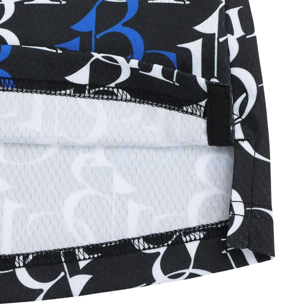 ウノ ピゥ ウノ ウグァーレ トレ（1PIU1UGUALE3）（レディース）ゴルフ 半袖 モックネック シャツ 113G GST181 BLK
