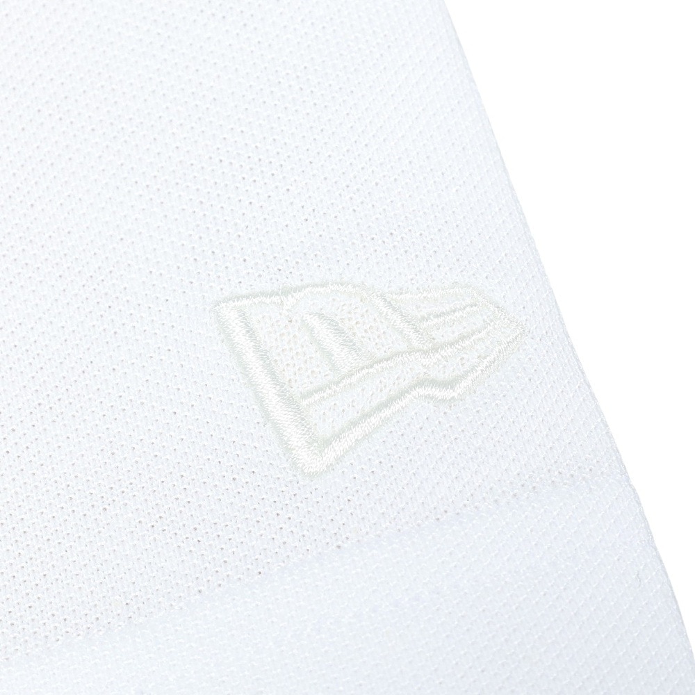 ニューエラ（NEW ERA）（レディース）ゴルフウェア 半袖モックネック 吸汗速乾 鹿の子 パフォーマンス Tシャツ Circle OOTTF 14108978