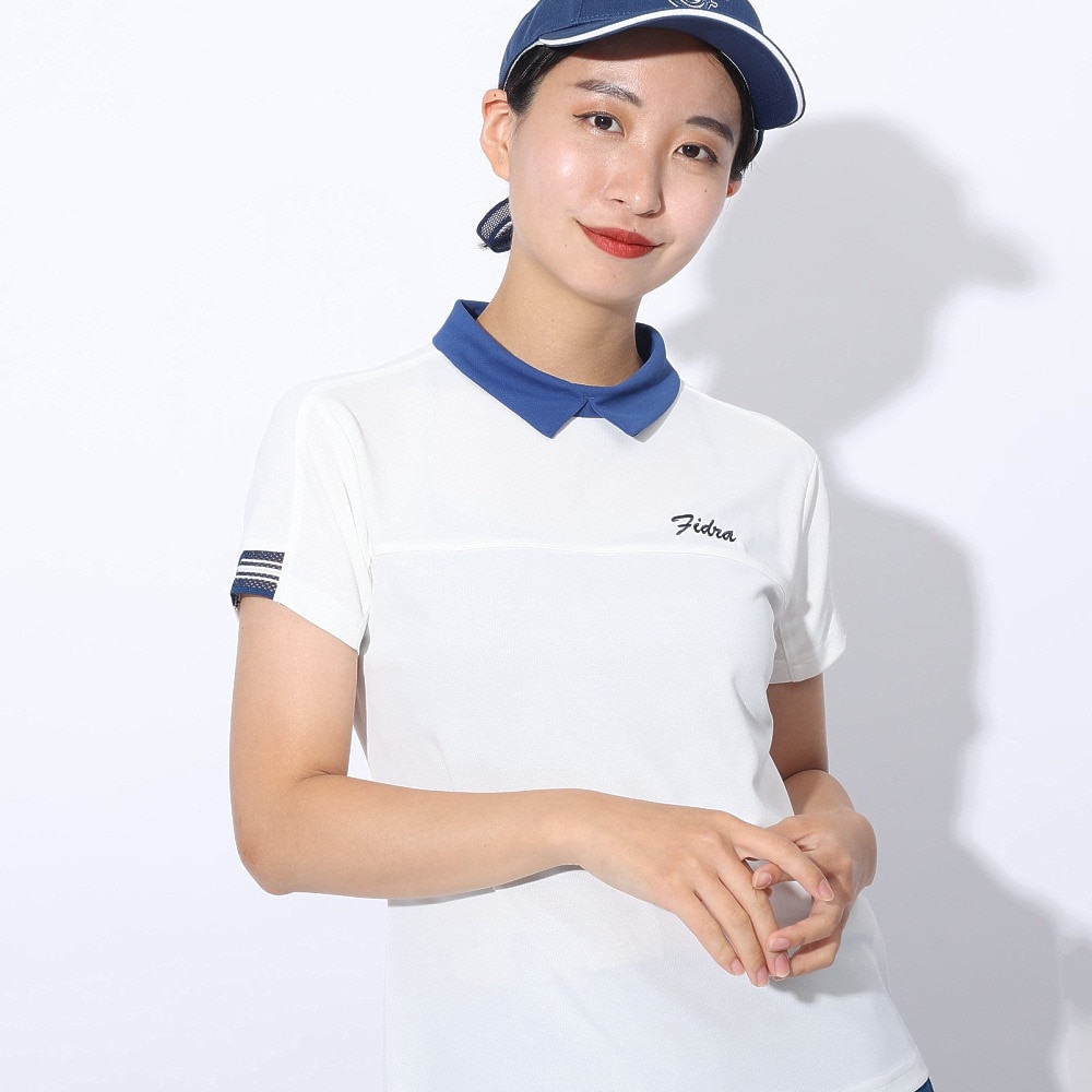 フィドラ（FIDRA）（レディース）ゴルフウェア 半袖 モックネック