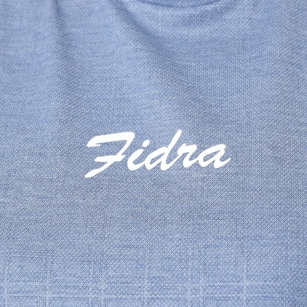 フィドラ（FIDRA）（レディース）ゴルフウェア 半袖 モックネックシャツ FD5RUG06 NVY