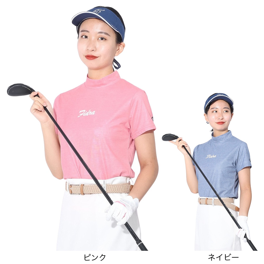 フィドラ（FIDRA）（レディース）ゴルフウェア 半袖 モック