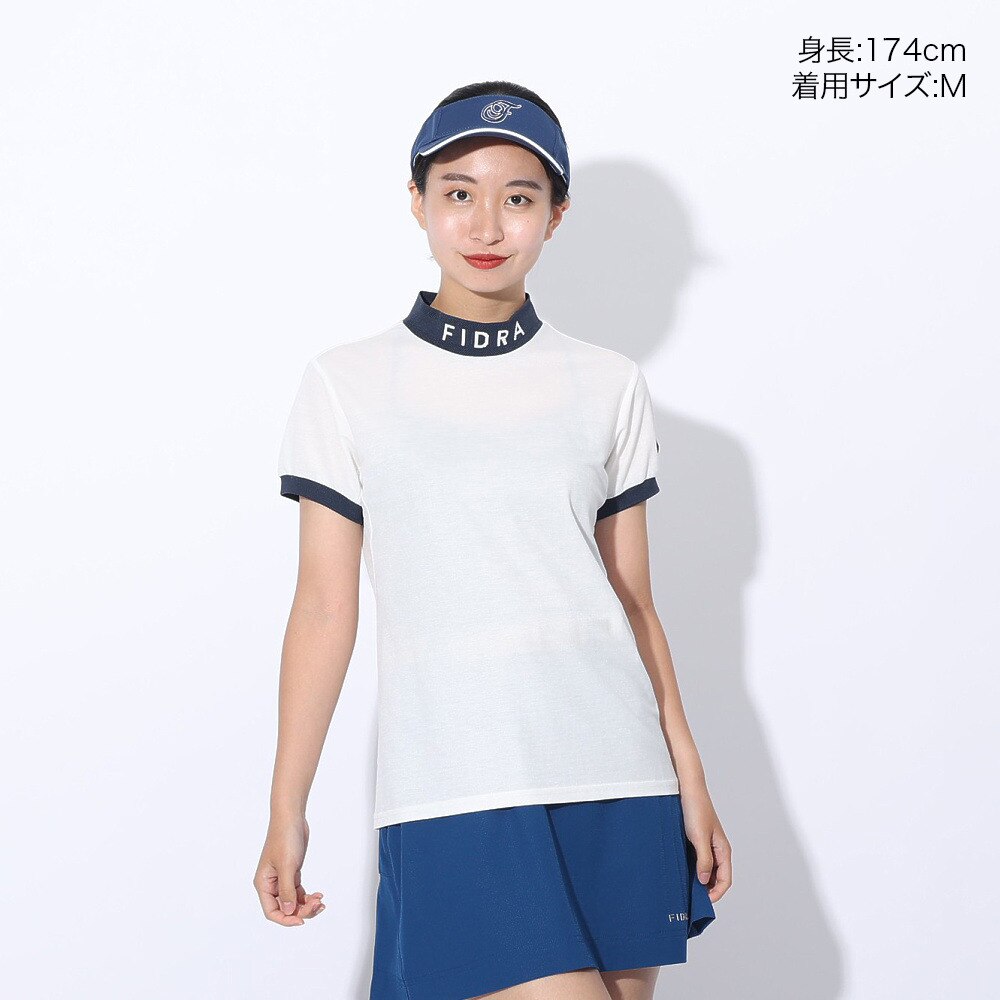 フィドラ(FIDRA)(レディース)ゴルフウェア 半袖 モック フィドラ(FIDRA)(レディース)ゴルフウェア 半袖 モック