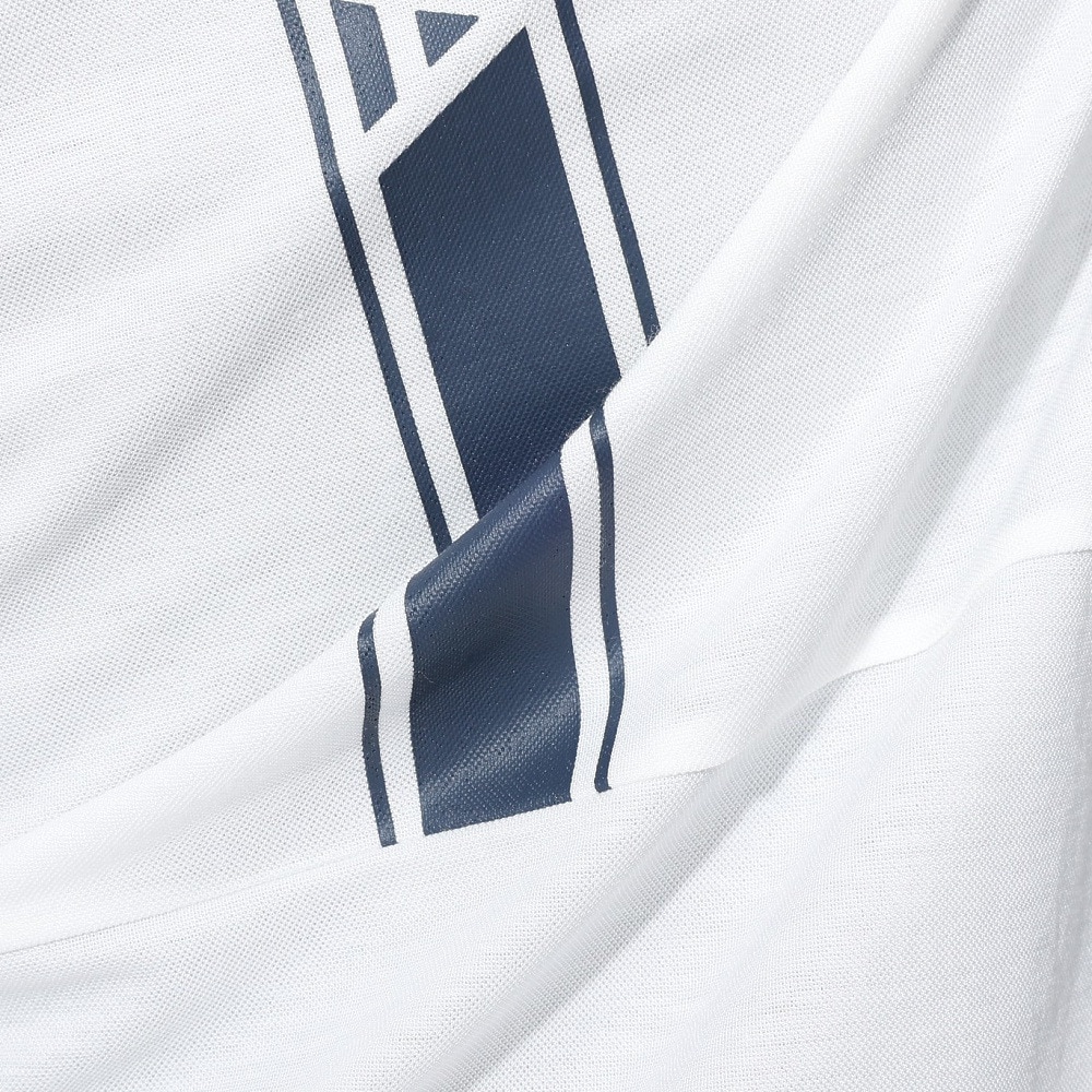 フィドラ（FIDRA）（レディース）ゴルフウェア 半袖 モックネックシャツ FD5RUG09 WHT