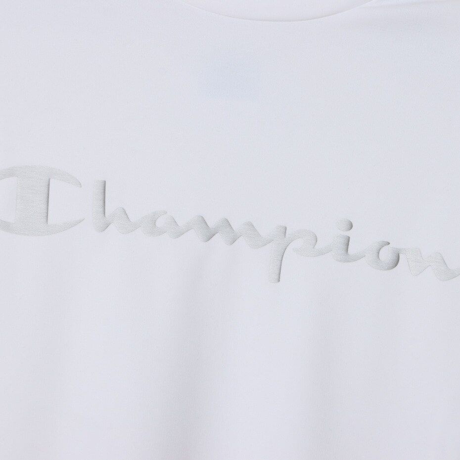 チャンピオン（CHAMPION）（レディース）ゴルフウェア 速乾 モックネック 半袖シャツ CW-ZG308 010