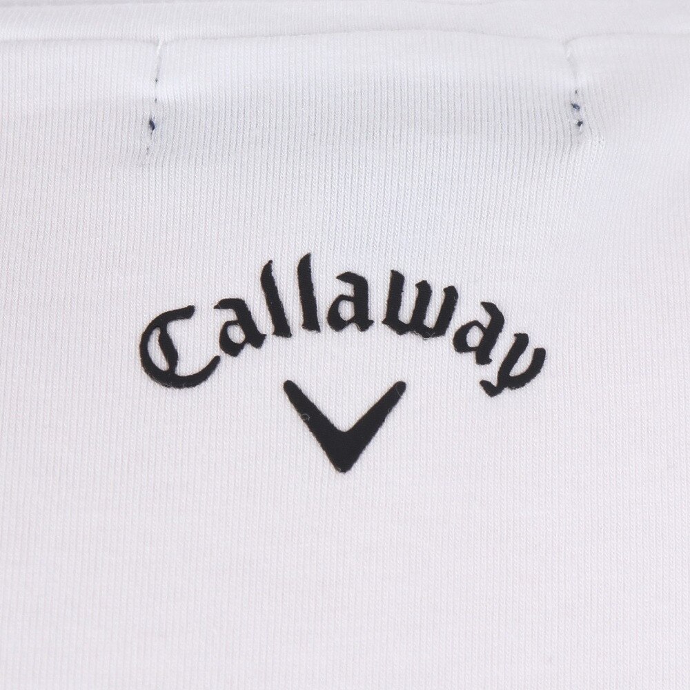 キャロウェイ（CALLAWAY）（レディース）ゴルフウェア ストレッチ天竺半袖モックネックシャツ C24134202-1030
