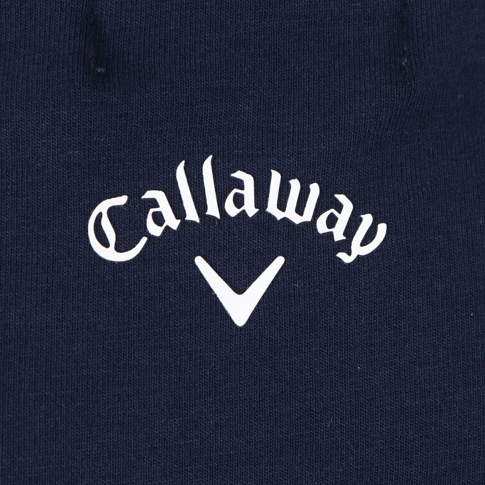 キャロウェイ（CALLAWAY）（レディース）ゴルフウェア ストレッチ天竺半袖モックネックシャツ C24134202-1120
