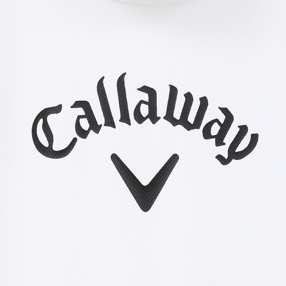 キャロウェイ（CALLAWAY）（レディース）ゴルフウェア 接触冷感 半袖モックネックシャツ C24134209-1030