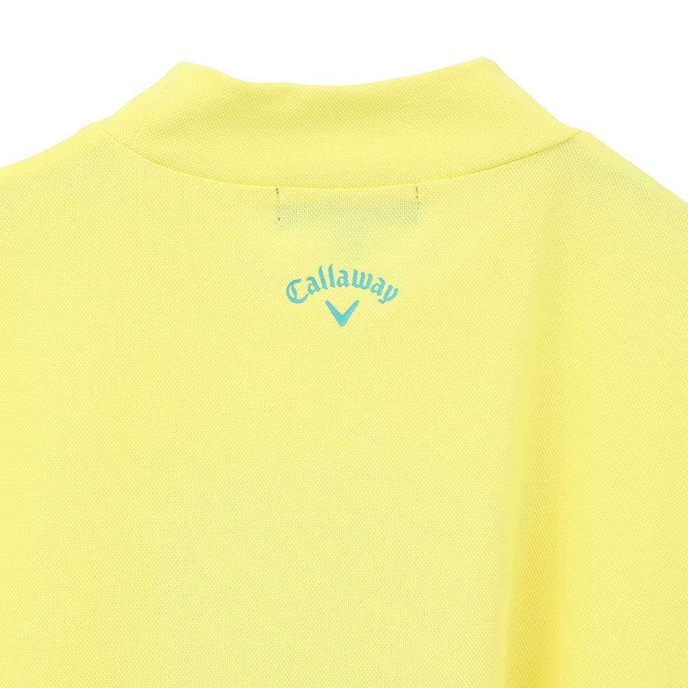 キャロウェイ（CALLAWAY）（レディース）ゴルフウェア 半袖モックネックシャツ C24134213-1060