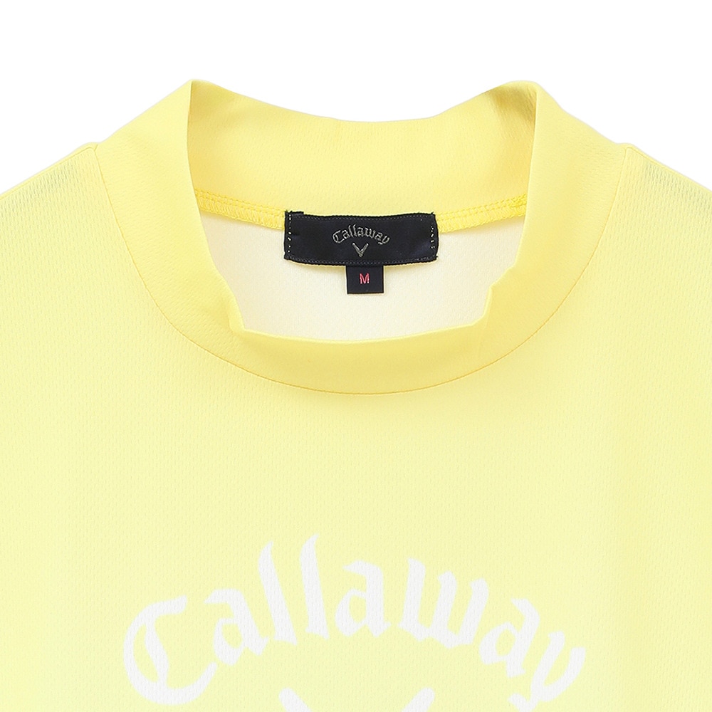キャロウェイ（CALLAWAY）（レディース）ゴルフウェア 接触冷感 半袖モックネックシャツ C24134215-1060
