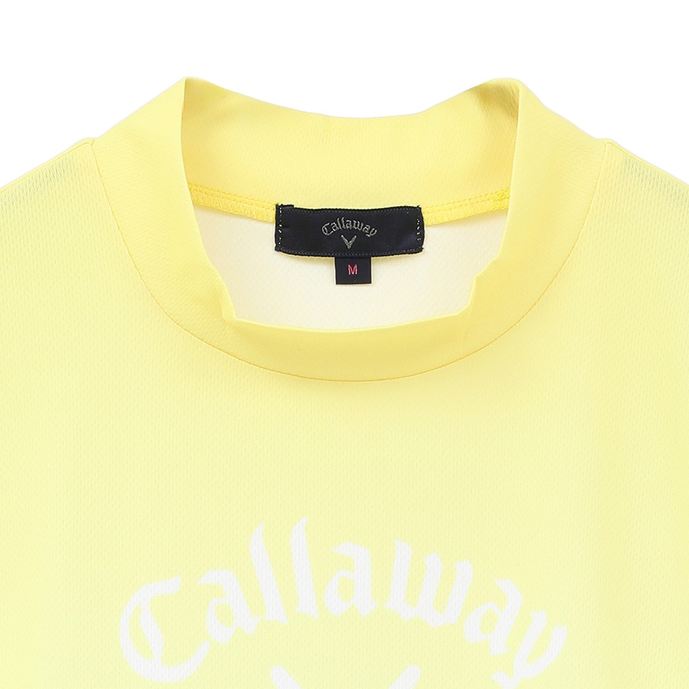 キャロウェイ（CALLAWAY）（レディース）ゴルフウェア 接触冷感 半袖モックネックシャツ C24134215-1060