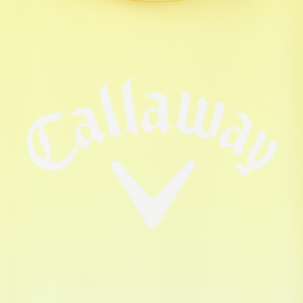 キャロウェイ（CALLAWAY）（レディース）ゴルフウェア 接触冷感 半袖モックネックシャツ C24134215-1060