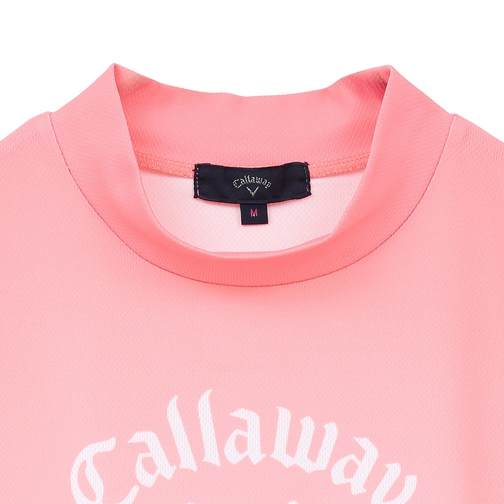 キャロウェイ（CALLAWAY）（レディース）ゴルフウェア 接触冷感 半袖モックネックシャツ C24134215-1092