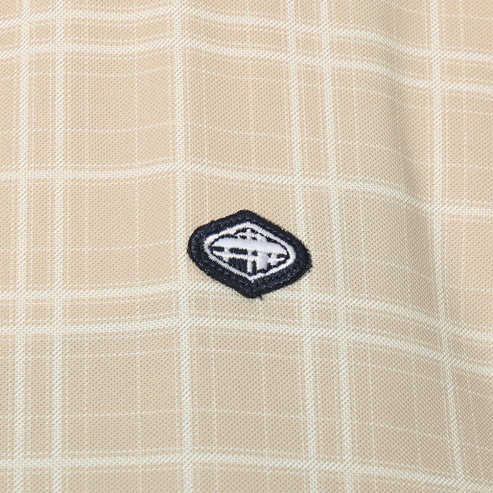 フィドラ（FIDRA）（レディース）ゴルフウェア 半袖 吸汗速乾 モックネックシャツ KAITEKIRYU FD5RUG16 BEG