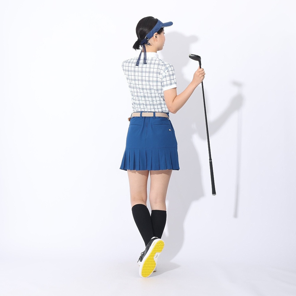 フィドラ（FIDRA）（レディース）ゴルフウェア 吸汗速乾 半袖モックネックシャツ KAITEKIRYU FD5RUG16 NVY