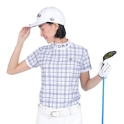 フィドラ（FIDRA）（レディース）ゴルフウェア 半袖 吸汗速乾 モックネックシャツ KAITEKIRYU FD5RUG16 NVY
