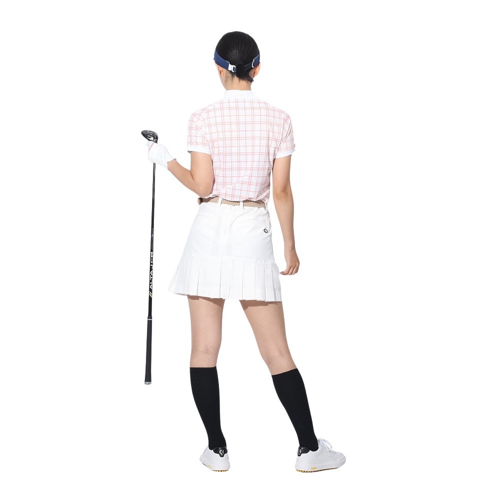 フィドラ（FIDRA）（レディース）ゴルフウェア 吸汗速乾 半袖モックネックシャツ KAITEKIRYU FD5RUG16 PNK
