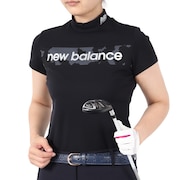 (レディース)ゴルフ 半袖 モックネック プルオーバー 012-4266501-010
