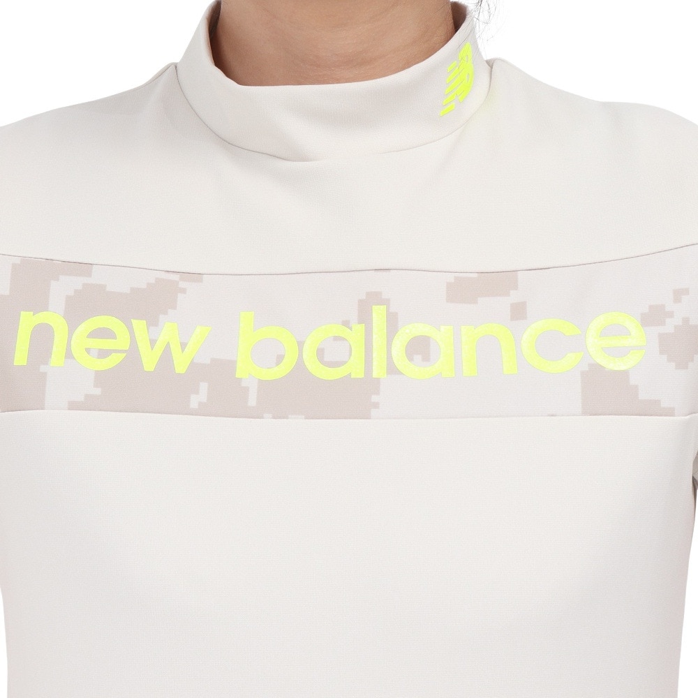 ニューバランス（new balance）（レディース）ゴルフ 半袖 モックネック プルオーバー 012-4266501-040
