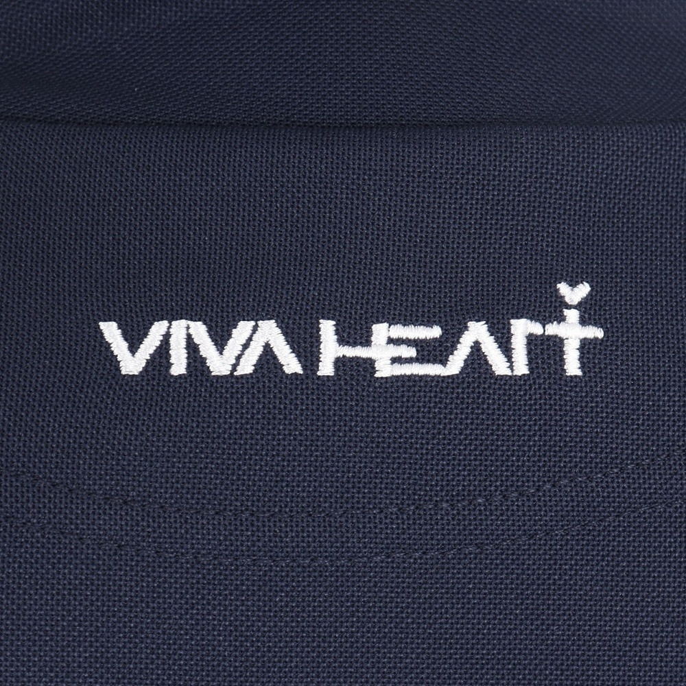 ビバハート（VIVA HEART）（レディース）ゴルフウェア 吸汗 速乾 接触冷感 アルコールインクアート コラボ 半袖 モックネック 012-28440-098