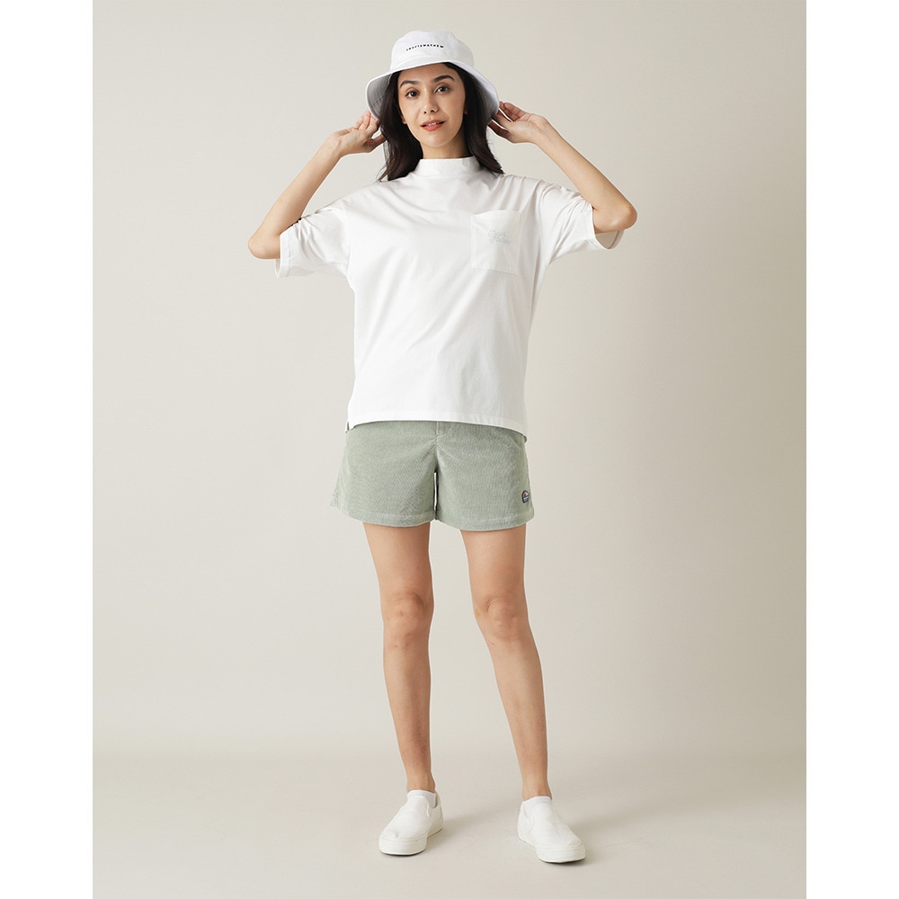 トラヴィスマシュー（Travis Mathew）（レディース）ゴルフウェア 半袖 Retro Relax モックネックシャツ 7AL522-1WHT