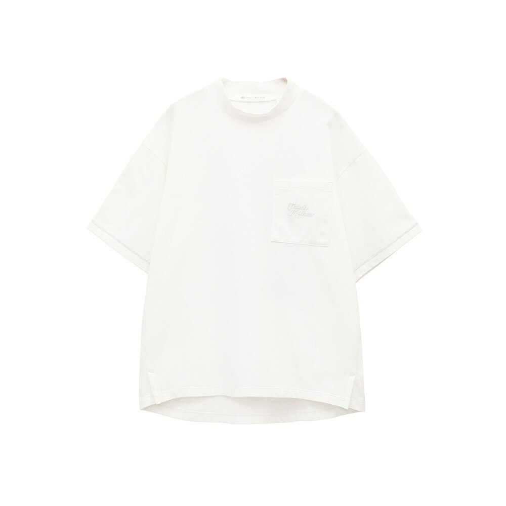 トラヴィスマシュー（Travis Mathew）（レディース）ゴルフウェア 半袖 Retro Relax モックネックシャツ 7AL522-1WHT