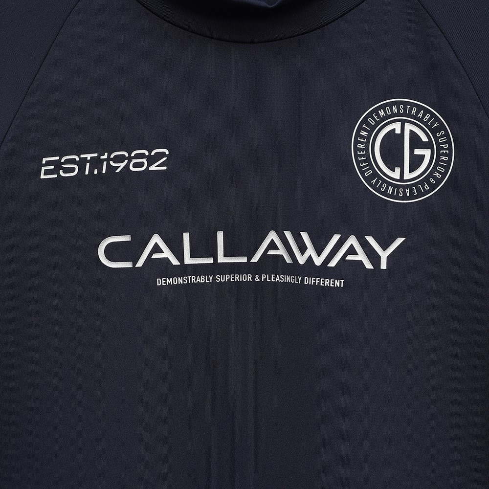 キャロウェイ（CALLAWAY）（レディース）ゴルフウェア 半袖モックネックシャツ C25134202-1120