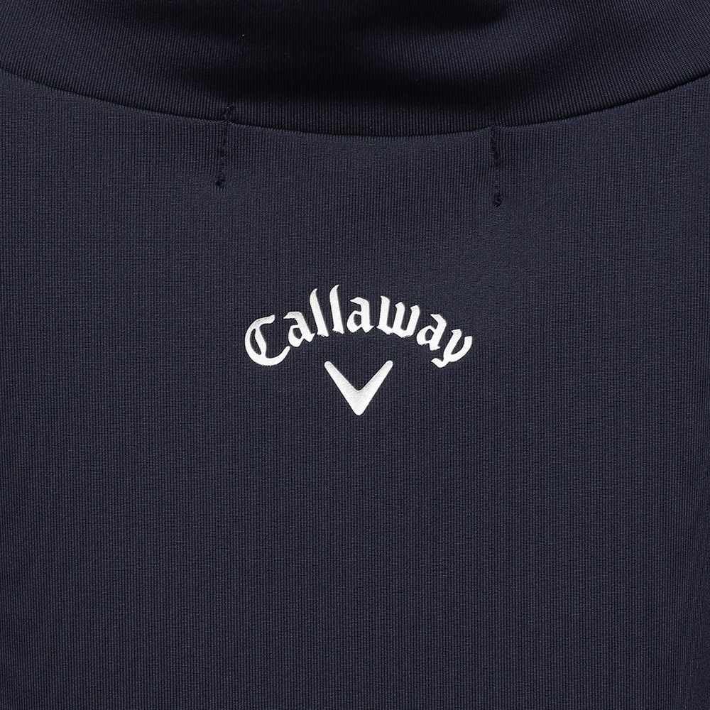 キャロウェイ（CALLAWAY）（レディース）ゴルフウェア 半袖モックネックシャツ C25134202-1120