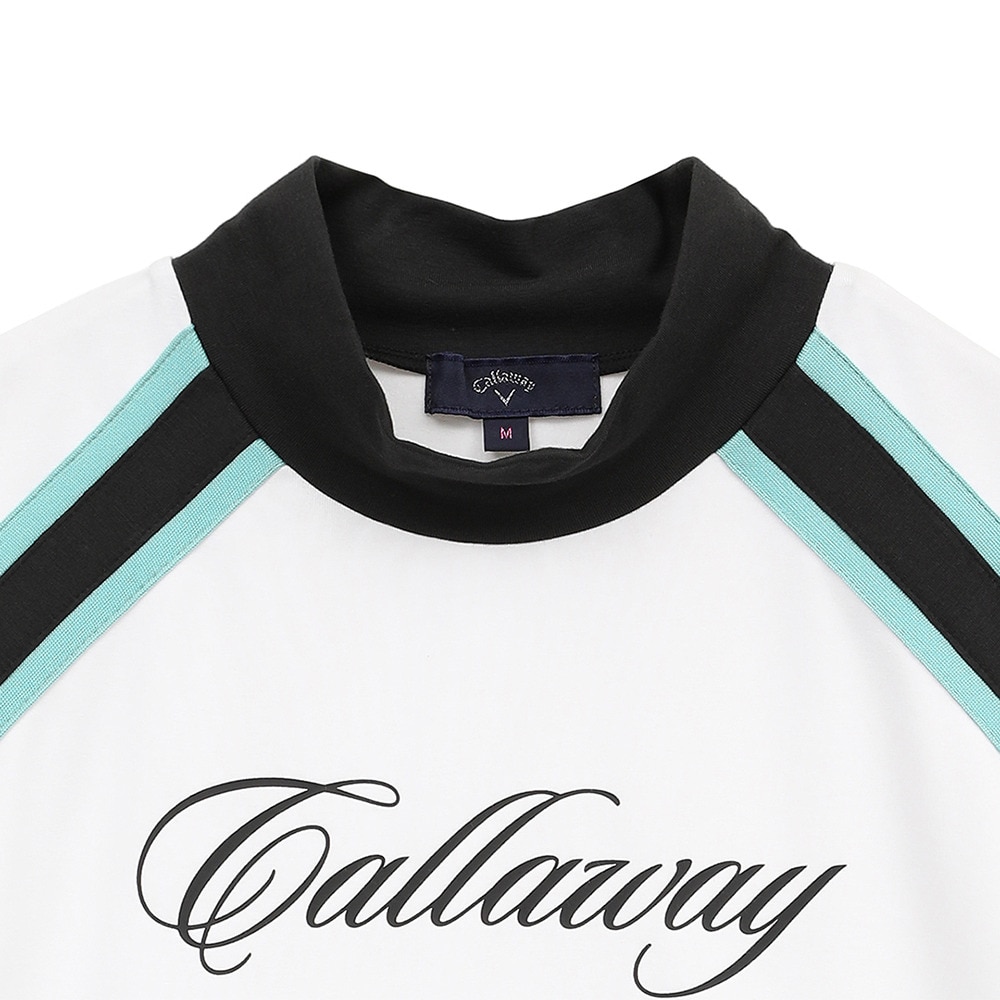 キャロウェイ（CALLAWAY）（レディース）ゴルフウェア 半袖モックネックシャツ C25134203-1030