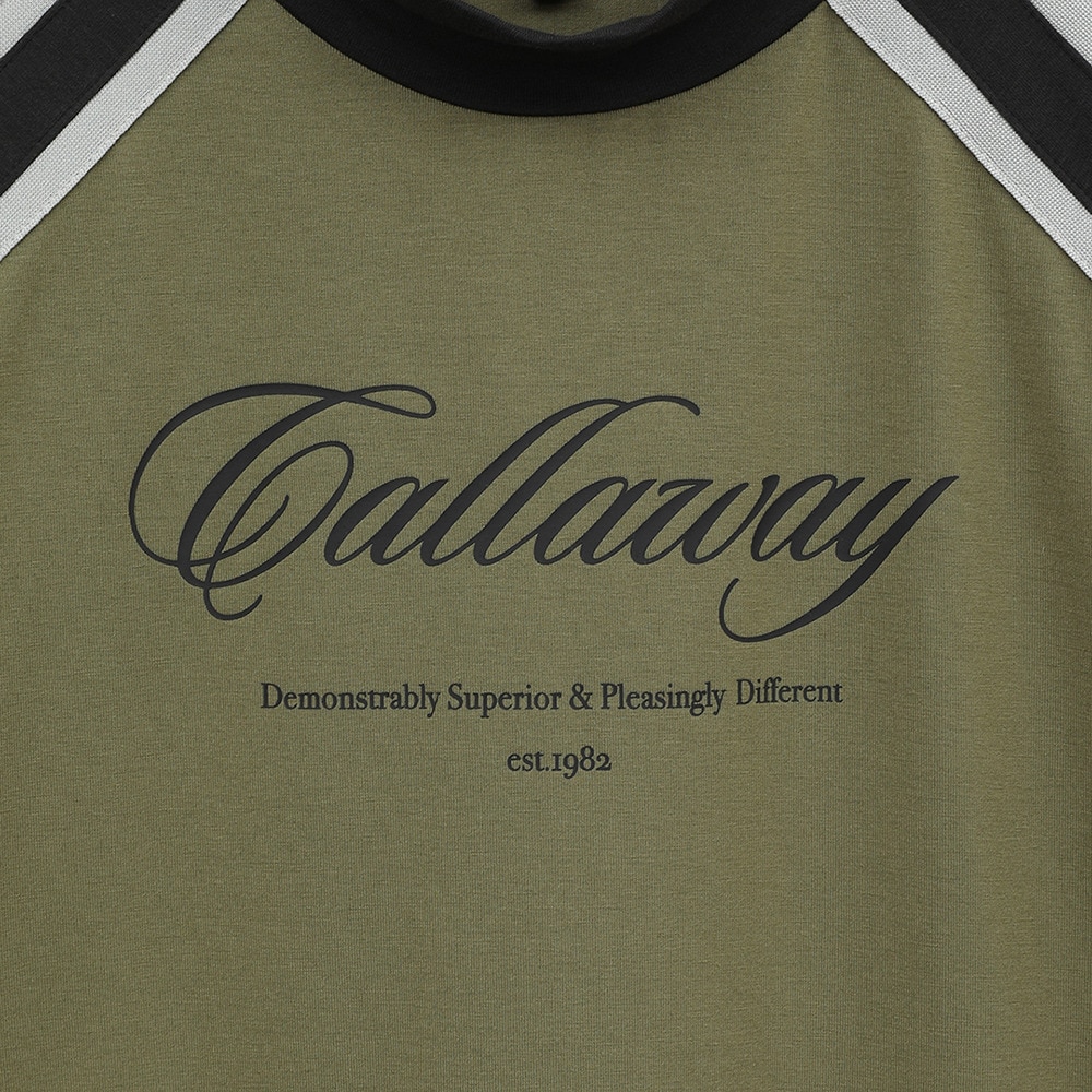 キャロウェイ（CALLAWAY）（レディース）ゴルフウェア 半袖モックネックシャツ C25134203-1180