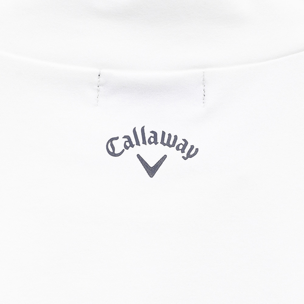 キャロウェイ（CALLAWAY）（レディース）ゴルフウェア 接触冷感 -3℃裏クール 半袖 モックネックシャツ C25134213-1030