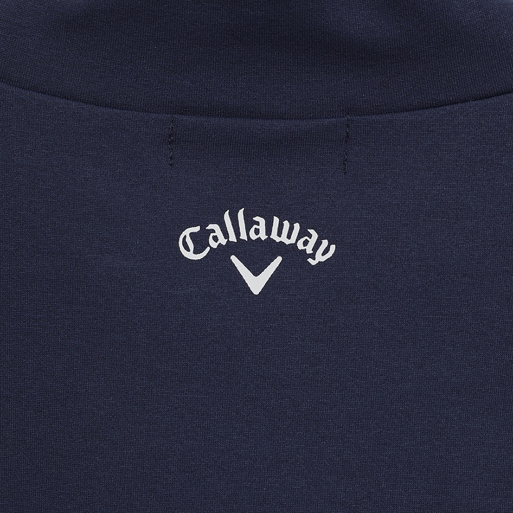 キャロウェイ（CALLAWAY）（レディース）ゴルフウェア 接触冷感 -3℃裏クール 半袖 モックネックシャツ C25134213-1120