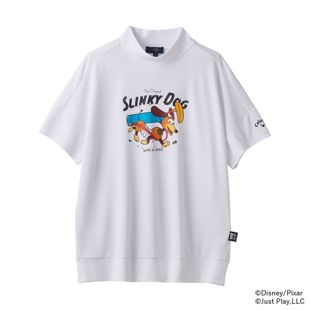 キャロウェイ（CALLAWAY）（レディース）ゴルフウェア 半袖 モックネックシャツ Toy Story COLLECTION  C25134232-1030