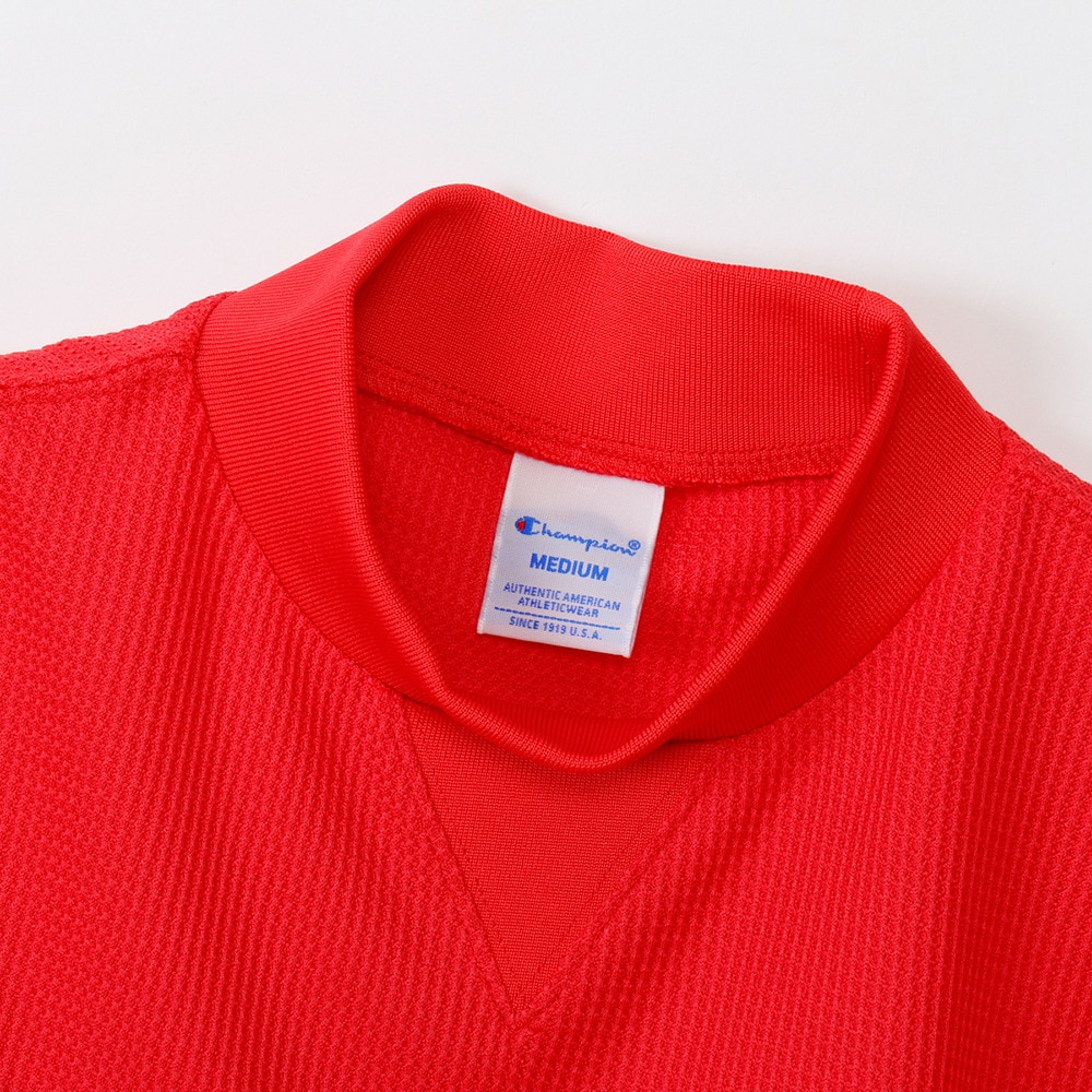 チャンピオン（CHAMPION）（レディース）ゴルフウェア 速乾 遮熱 半袖 モックネックシャツ CW-BG301 930