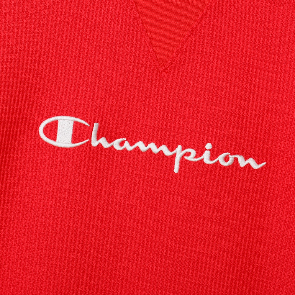 チャンピオン（CHAMPION）（レディース）ゴルフウェア 速乾 遮熱 半袖 モックネックシャツ CW-BG301 930