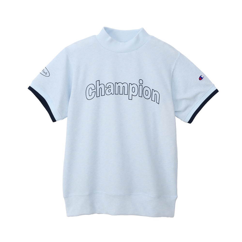 チャンピオン（CHAMPION）（レディース）ゴルフウェア 速乾 半袖 モックネックシャツ CW-BG304 797