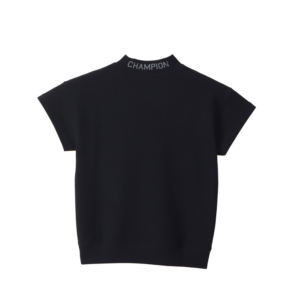 チャンピオン（CHAMPION）（レディース）ゴルフウェア 吸汗速乾 遮熱 半袖モックネックシャツ CW-BG306 090