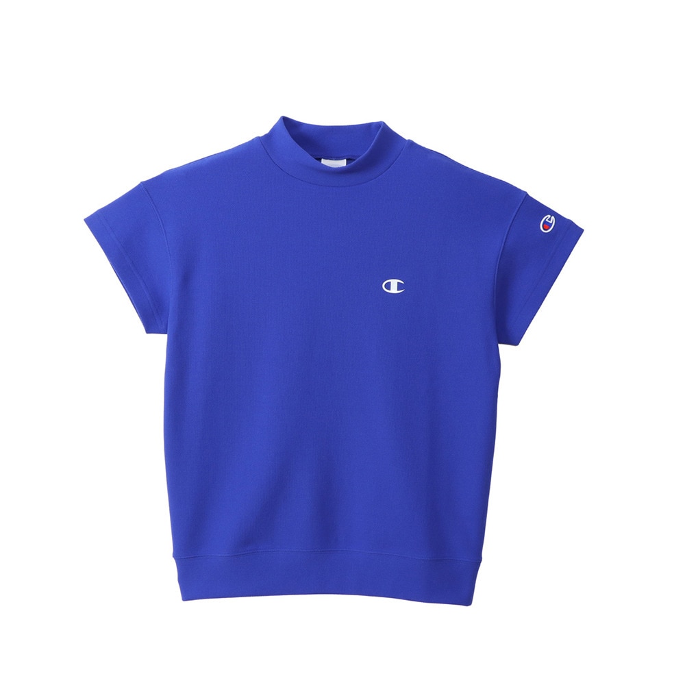チャンピオン（CHAMPION）（レディース）ゴルフウェア 吸汗速乾 遮熱 半袖モックネックシャツ CW-BG306 340