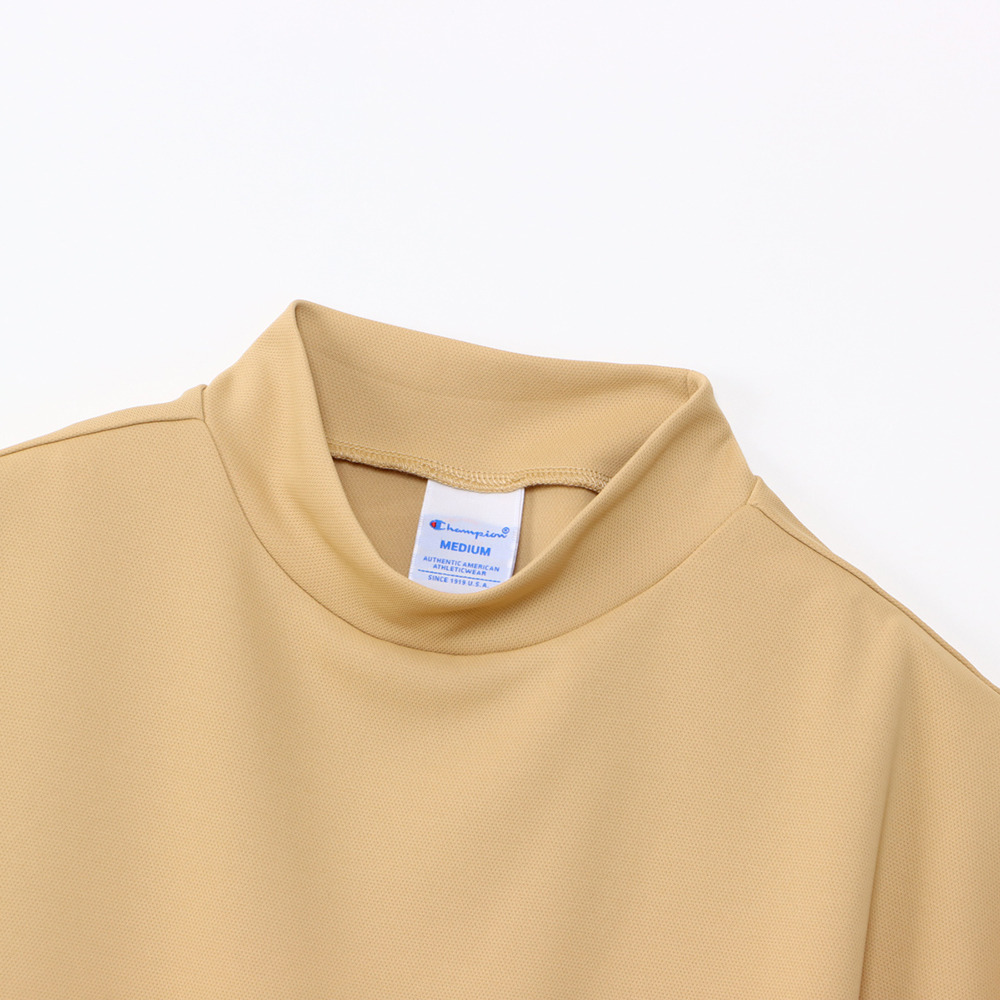 チャンピオン（CHAMPION）（レディース）ゴルフウェア 吸汗速乾 遮熱 半袖 モックネックシャツ CW-BG309 782
