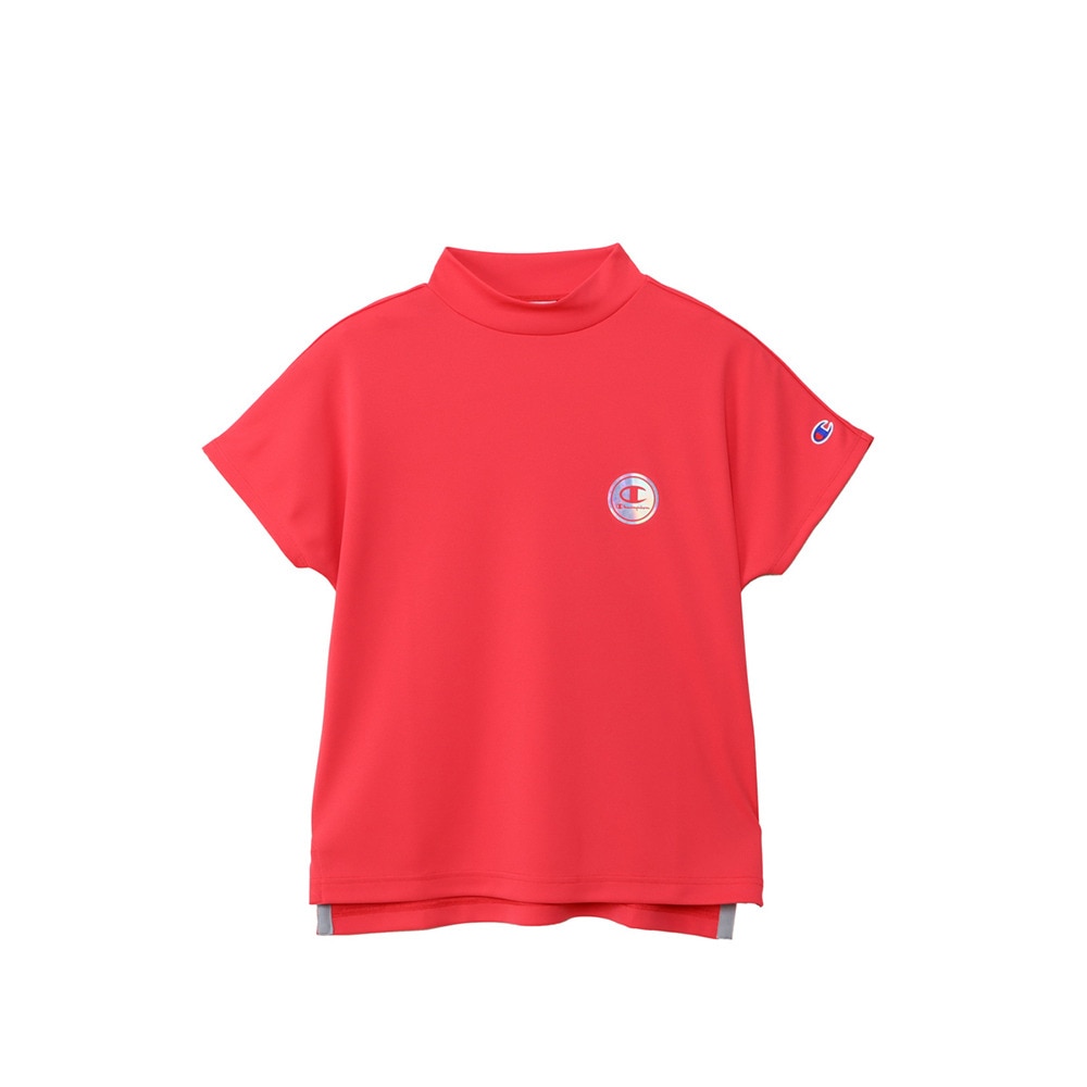 チャンピオン（CHAMPION）（レディース）ゴルフウェア 吸汗速乾 遮熱 半袖 モックネックシャツ CW-BG309 930
