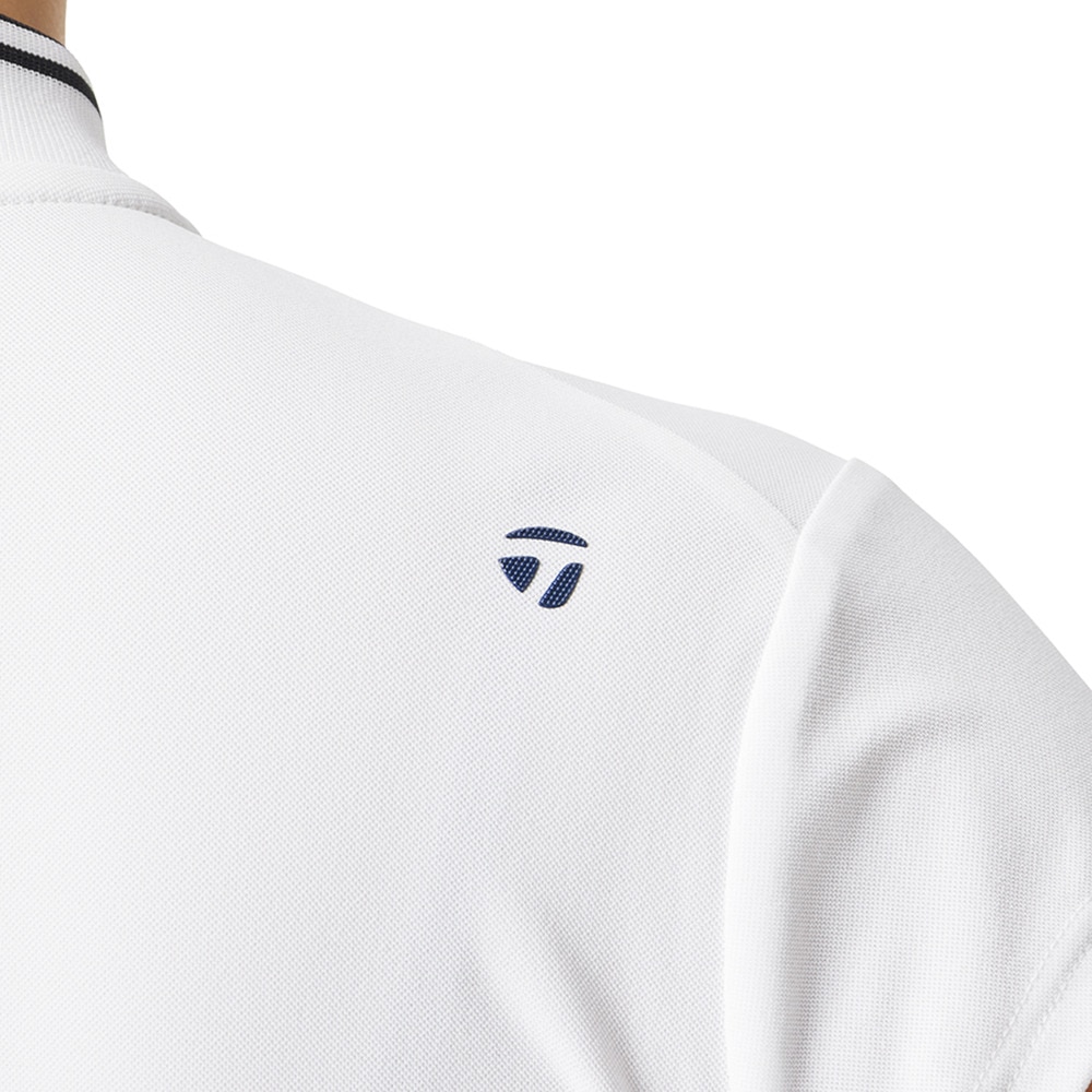 テーラーメイド（TAYLORMADE）（レディース）モックネック ゴルフ 半袖 ベーシックキャップスリーブモック M13342-UN672