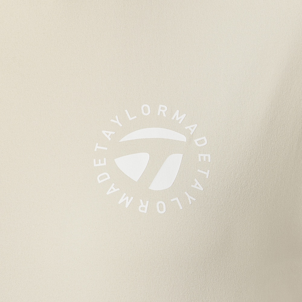 テーラーメイド（TAYLORMADE）（レディース）ゴルフウェア 吸汗速乾 半袖 サークルロゴショートスリーブモックシャツ M13397-UN687