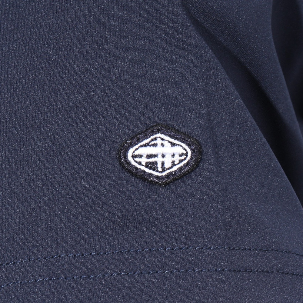 フィドラ（FIDRA）（レディース）ゴルフウェア 消臭 半袖モックネックシャツ FD5PUG11 NVY