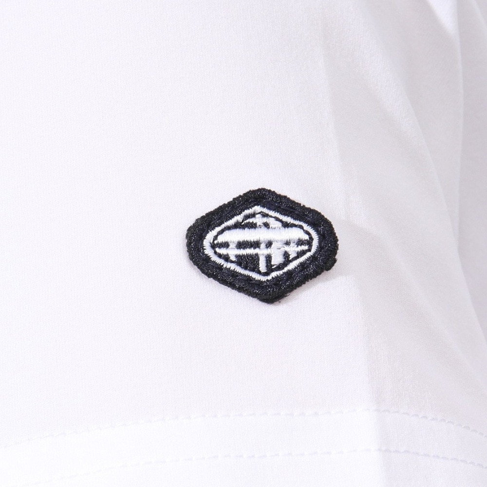 フィドラ（FIDRA）（レディース）ゴルフウェア 消臭 半袖モックネックシャツ FD5PUG11 WHT