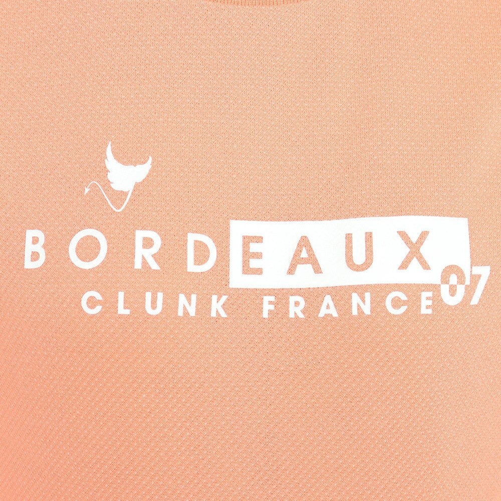 クランク（CLUNK）（レディース）ゴルフウェア 吸汗速乾 消臭 半袖モックネックシャツ CL5PUG09 SMP